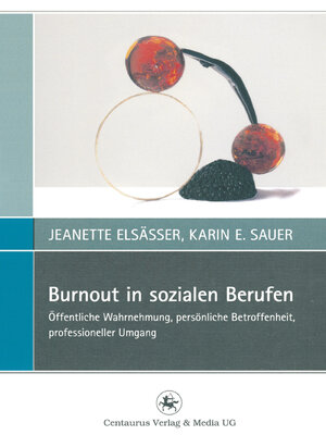 cover image of Burnout in sozialen Berufen